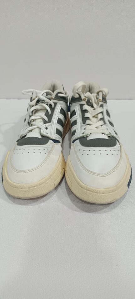 Adidas Low Top Thrift Sneakers | White Grey Classic